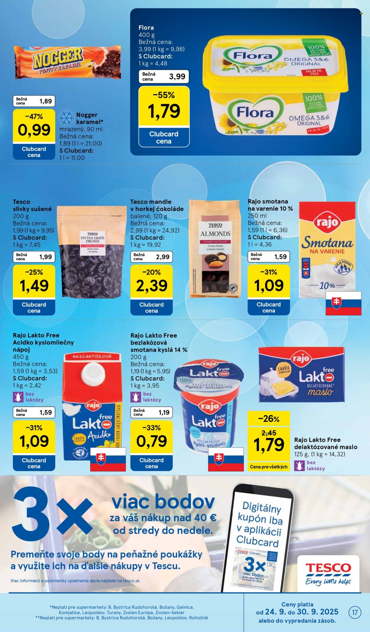 Leták TESCO supermarket - 24.9.2025 - 30.9.2025. Strana 17