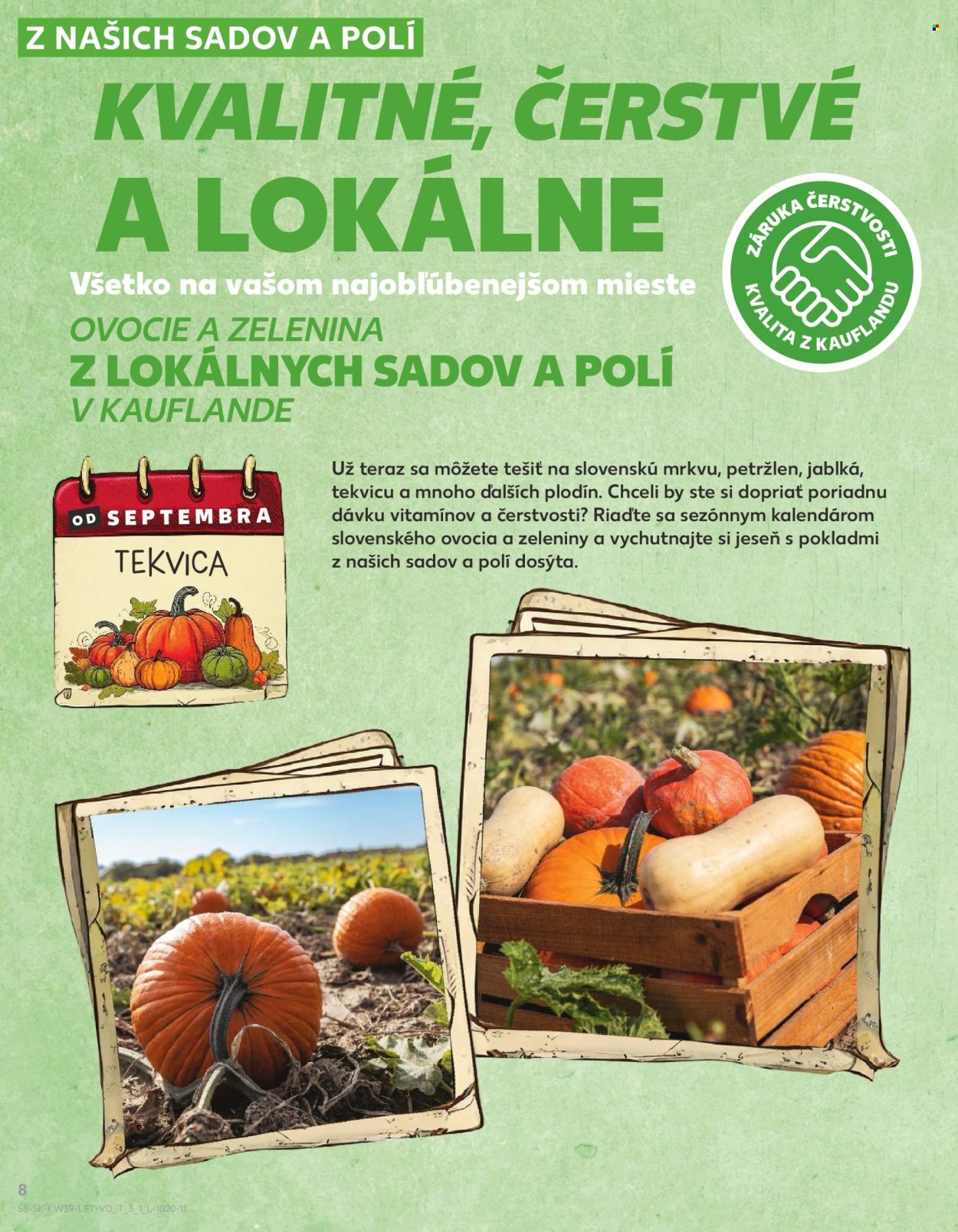 Leták Kaufland - 25.9.2025 - 1.10.2025. Strana 8