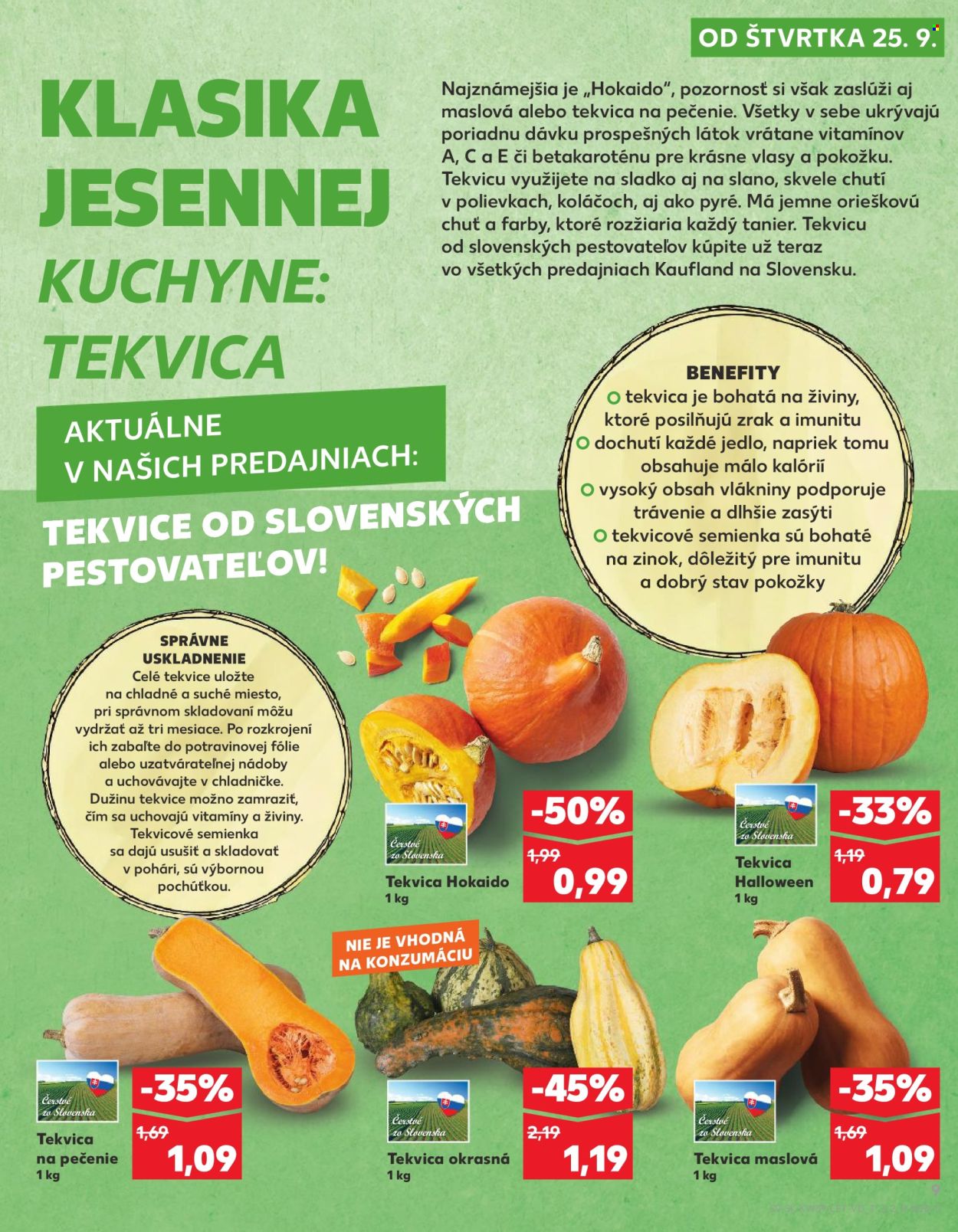 Leták Kaufland - 25.9.2025 - 1.10.2025. Strana 9