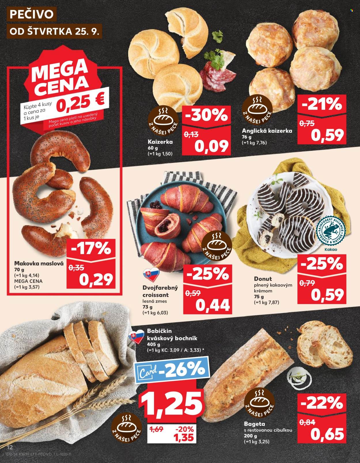 Leták Kaufland - 25.9.2025 - 1.10.2025. Strana 12