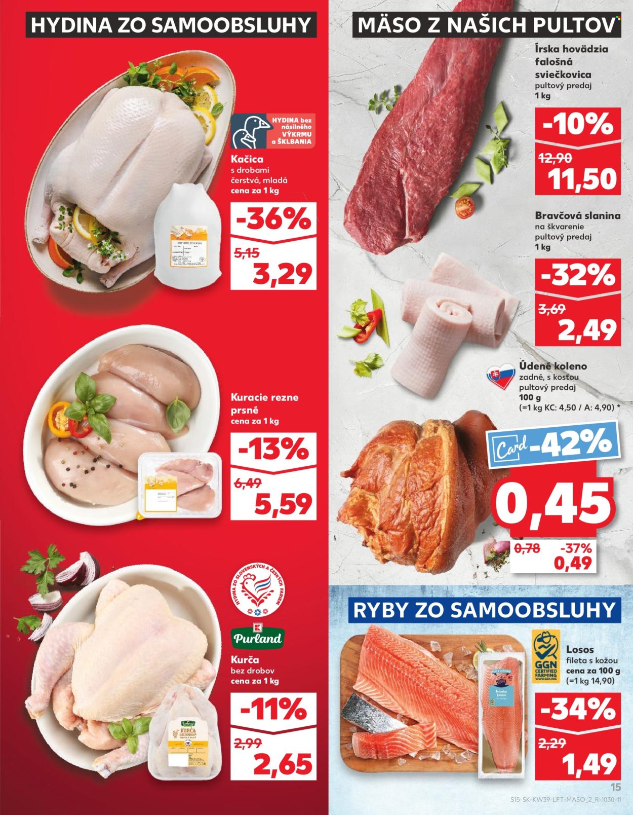 Leták Kaufland - 25.9.2025 - 1.10.2025. Strana 15
