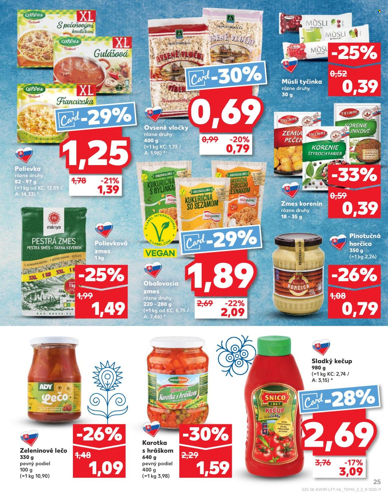 Leták Kaufland - 25.9.2025 - 1.10.2025. Strana 25
