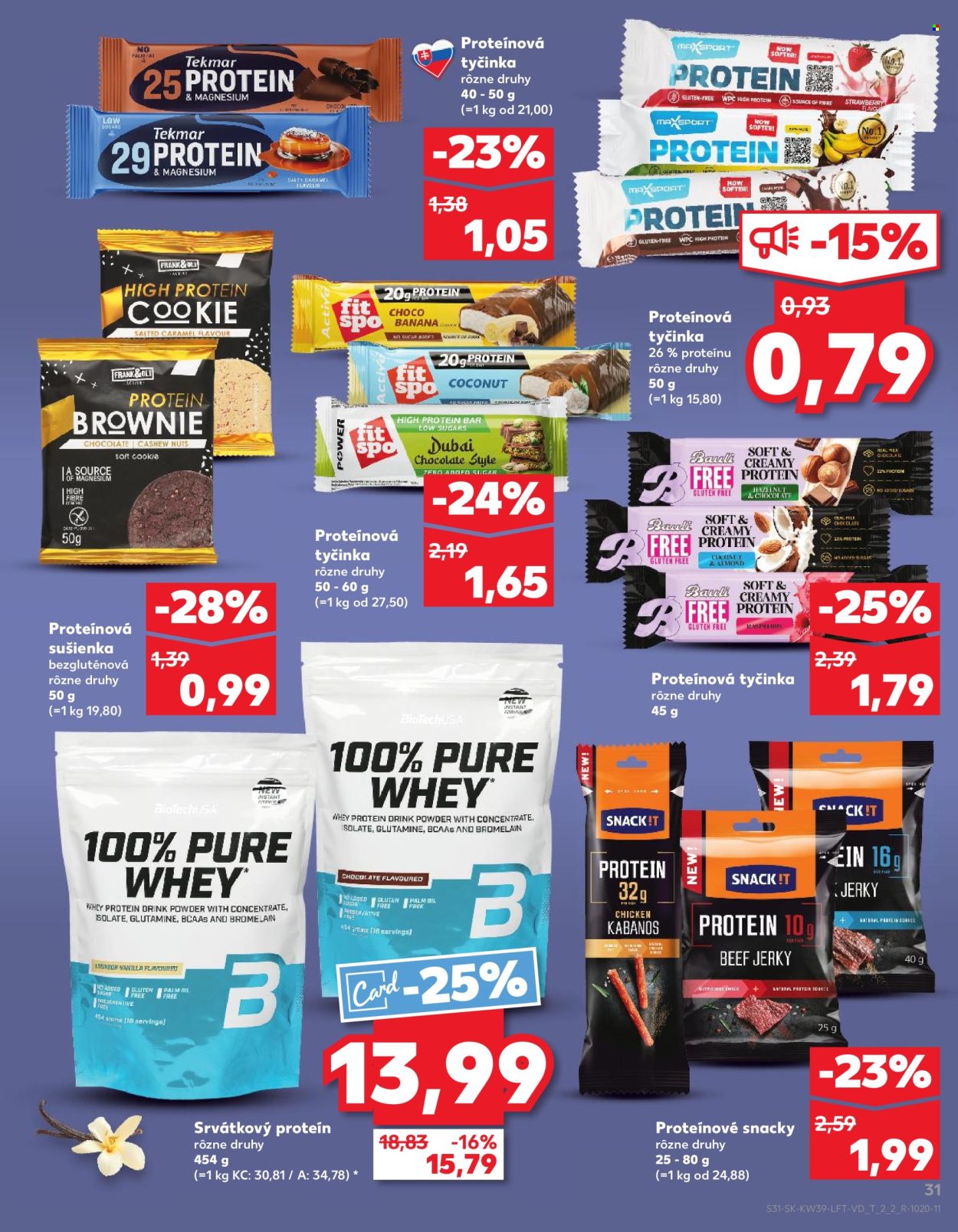 Leták Kaufland - 25.9.2025 - 1.10.2025. Strana 31