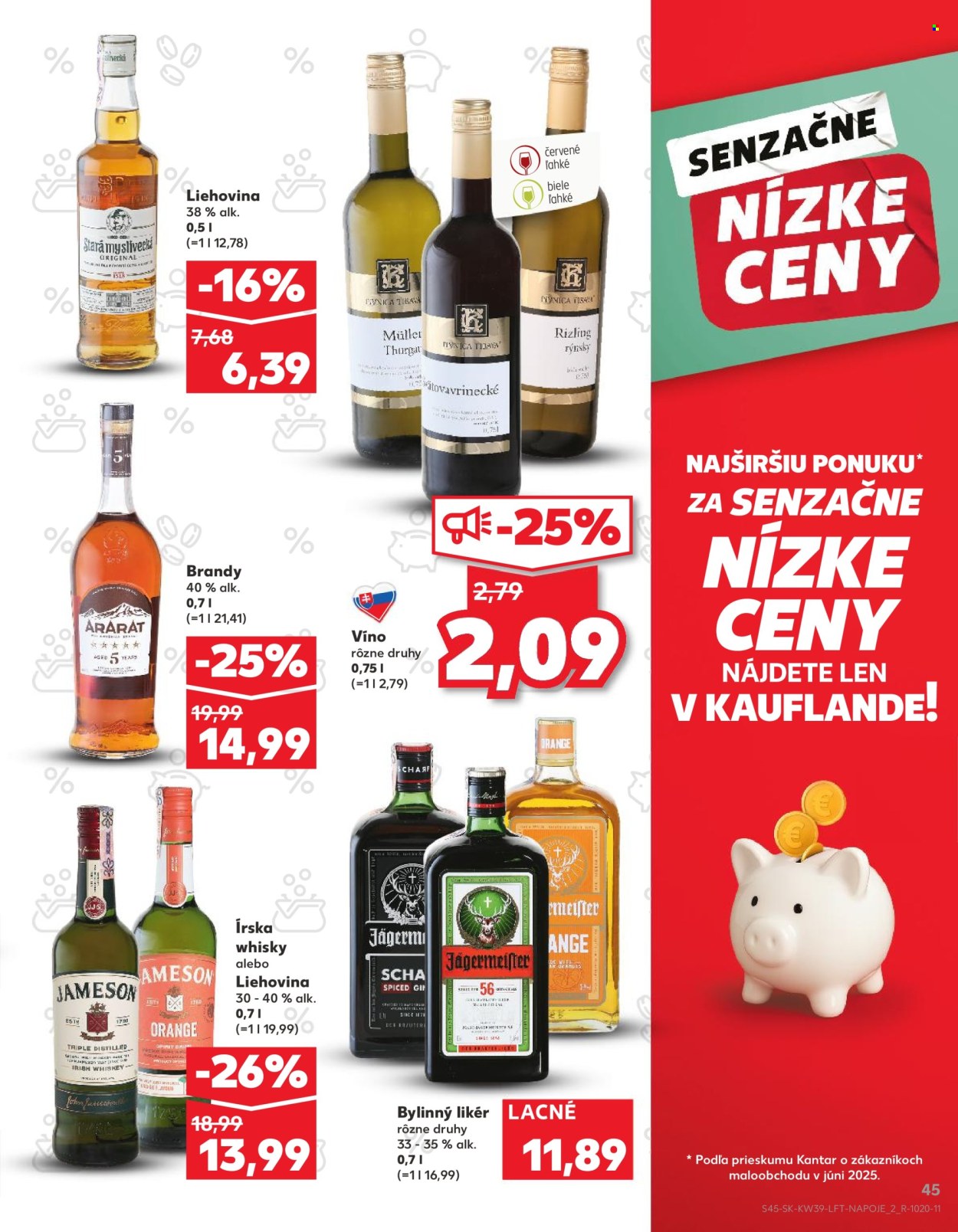 Leták Kaufland - 25.9.2025 - 1.10.2025. Strana 45