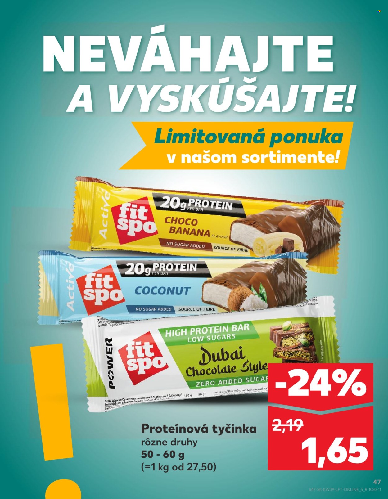 Leták Kaufland - 25.9.2025 - 1.10.2025. Strana 47