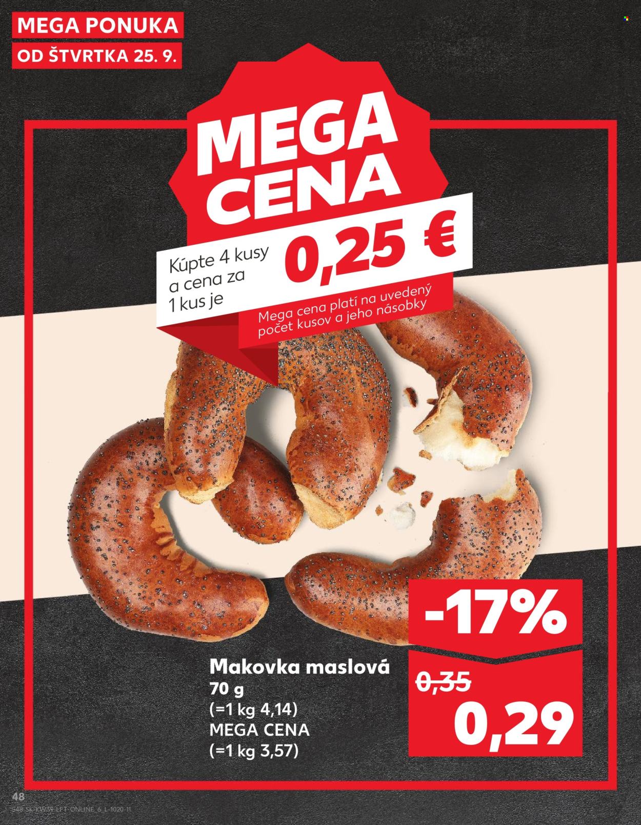 Leták Kaufland - 25.9.2025 - 1.10.2025. Strana 48
