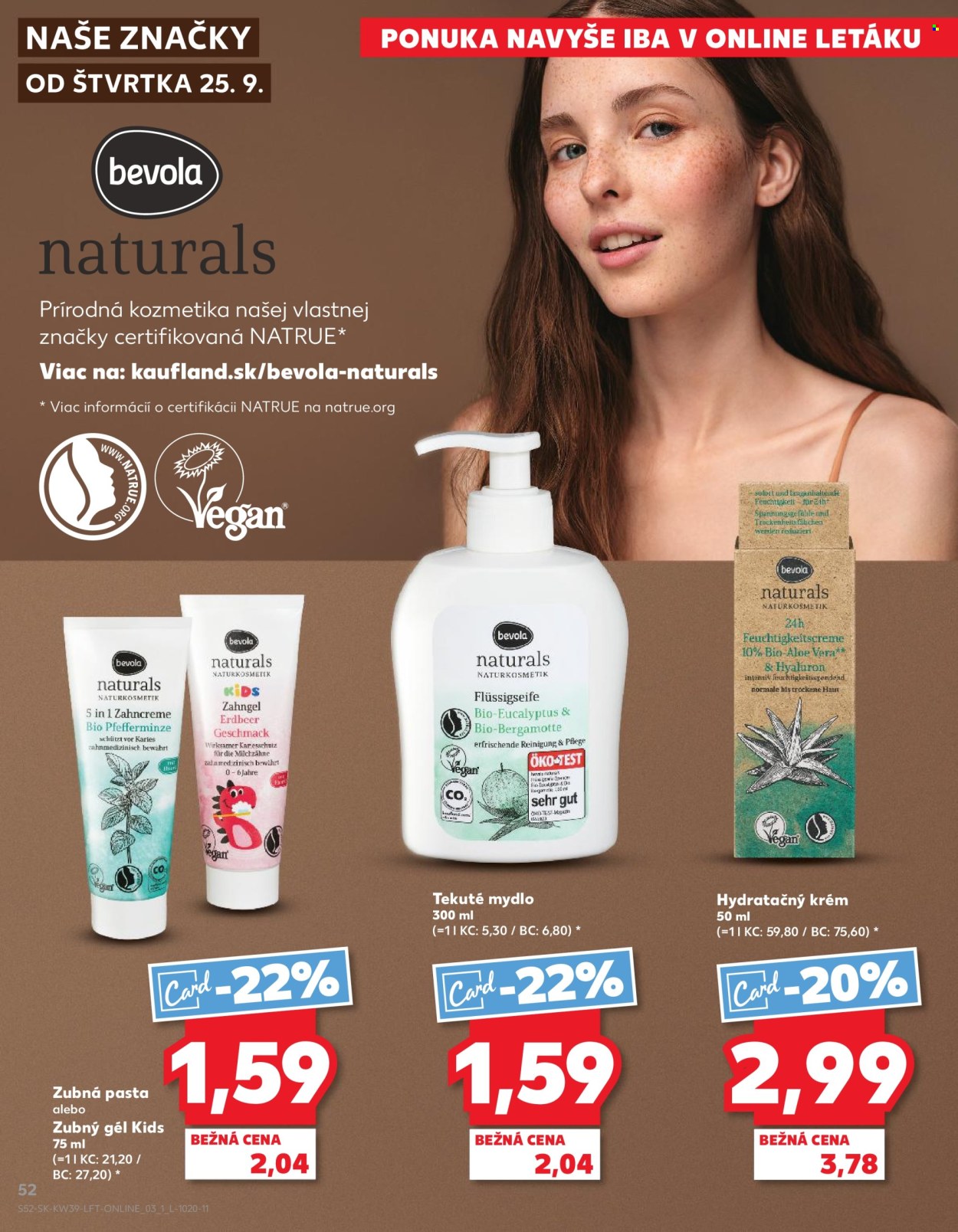 Leták Kaufland - 25.9.2025 - 1.10.2025. Strana 52