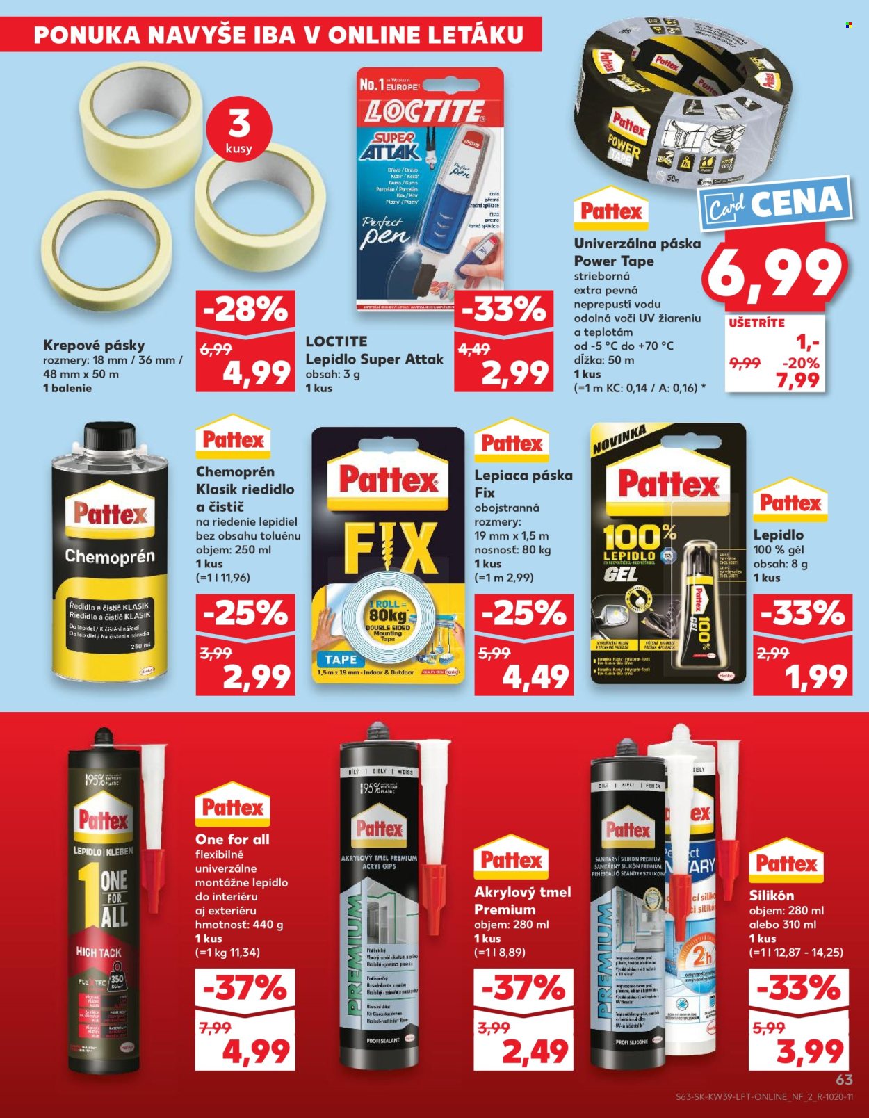 Leták Kaufland - 25.9.2025 - 1.10.2025. Strana 63