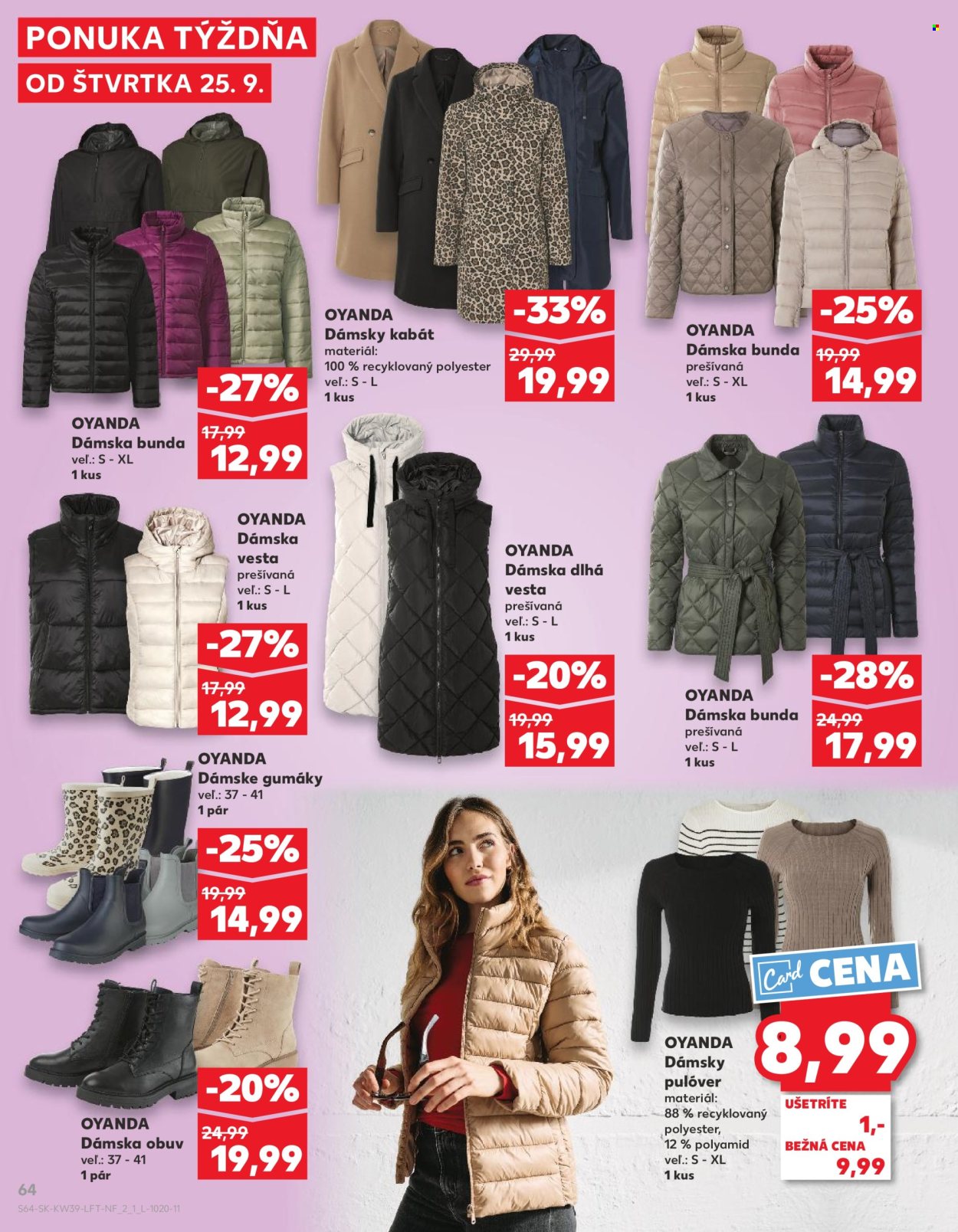 Leták Kaufland - 25.9.2025 - 1.10.2025. Strana 64