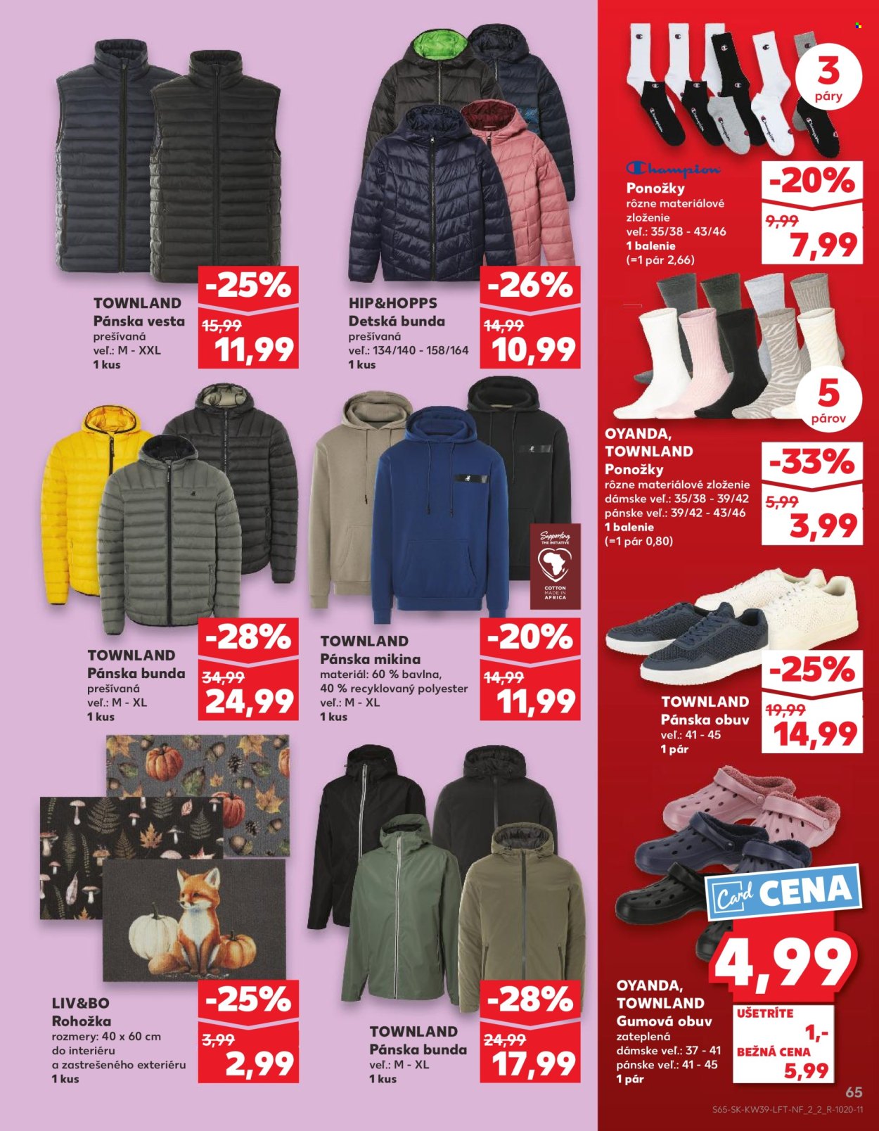 Leták Kaufland - 25.9.2025 - 1.10.2025. Strana 65