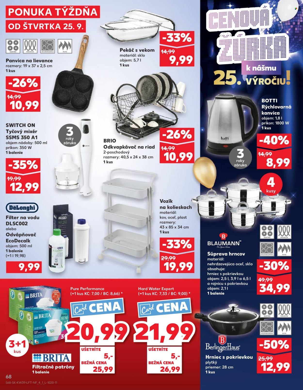 Leták Kaufland - 25.9.2025 - 1.10.2025. Strana 68