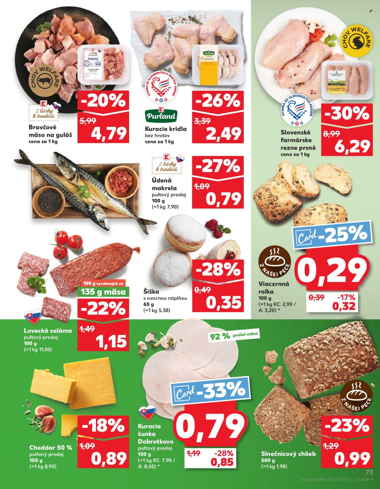 Leták Kaufland - 25.9.2025 - 1.10.2025. Strana 73