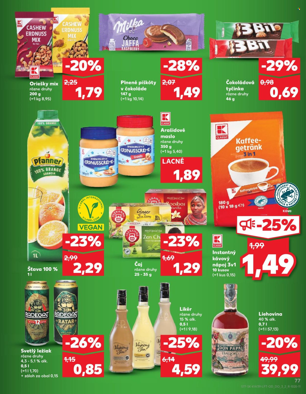 Leták Kaufland - 25.9.2025 - 1.10.2025. Strana 77