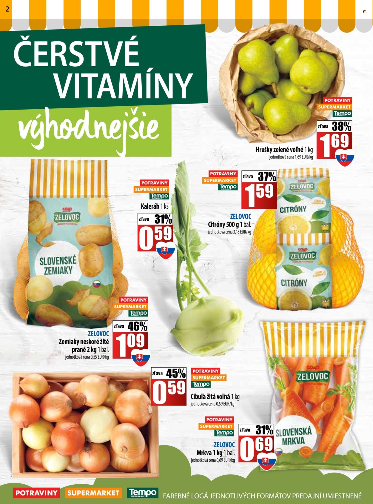 Leták COOP Jednota - 25.9.2025 - 1.10.2025. Strana 2