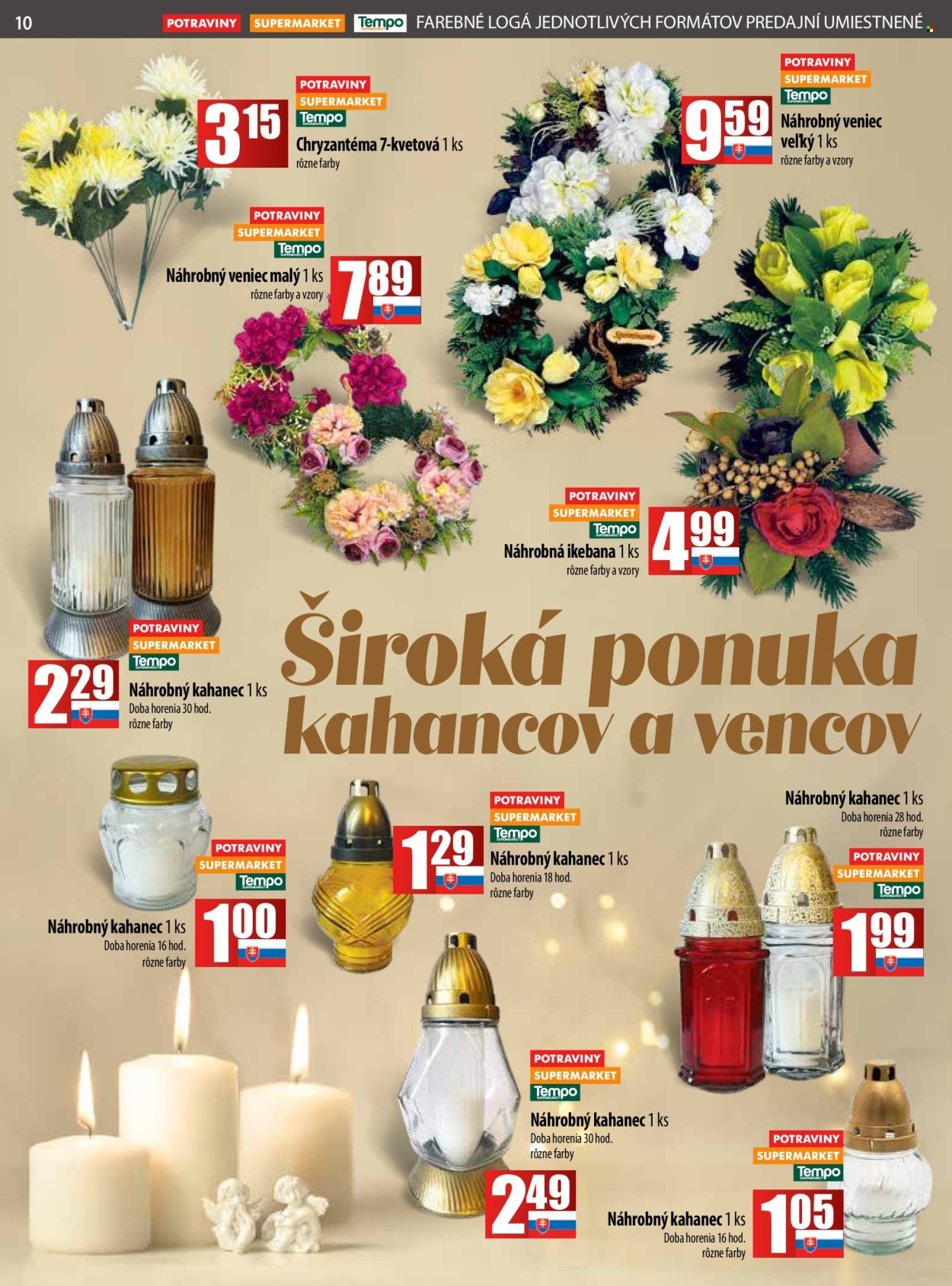Leták COOP Jednota - 25.9.2025 - 1.10.2025. Strana 10