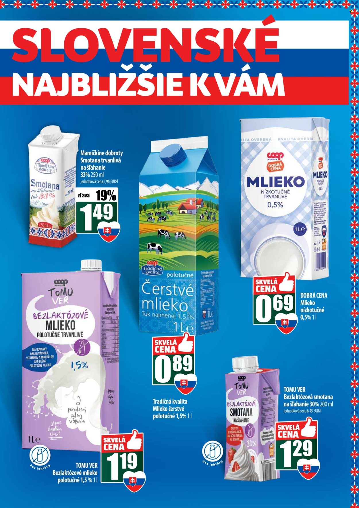 Leták COOP Jednota - 25.9.2025 - 1.10.2025. Strana 7