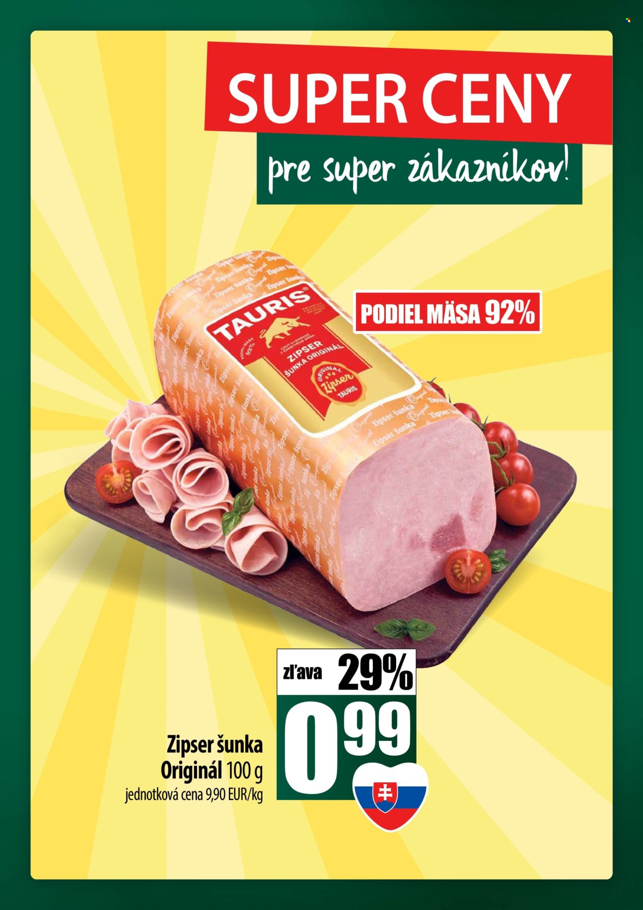 Leták COOP Jednota - 25.9.2025 - 1.10.2025. Strana 11