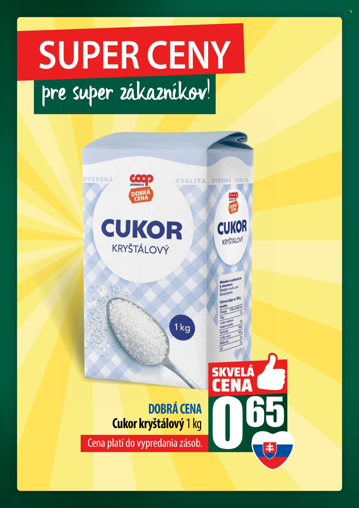 Leták COOP Jednota - 25.9.2025 - 1.10.2025. Strana 12