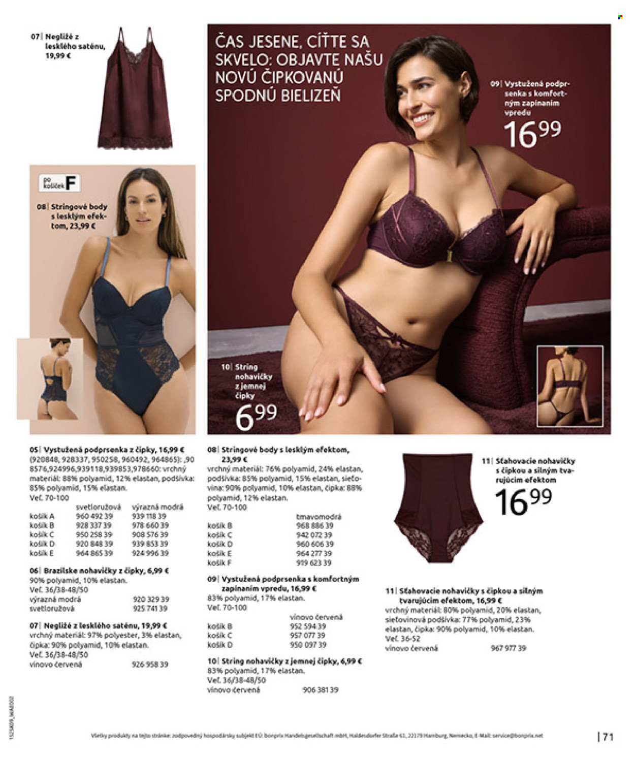 Leták Bonprix - 24.9.2025 - 3.11.2025. Strana 73