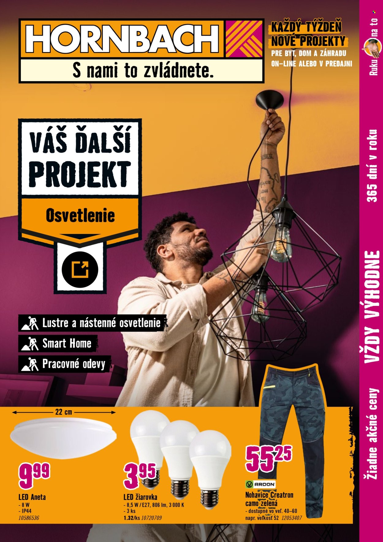 Leták Hornbach - 24.9.2025 - 8.10.2025. Strana 1