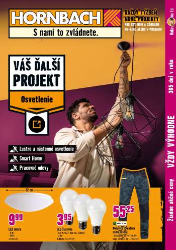 Leták Hornbach - 24.9.2025 - 8.10.2025.