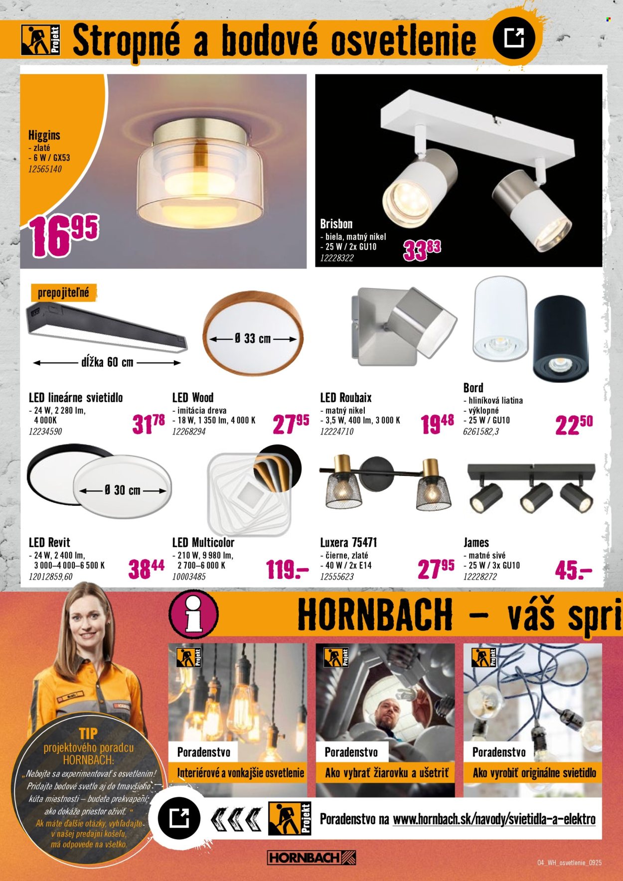 Leták Hornbach - 24.9.2025 - 8.10.2025. Strana 4