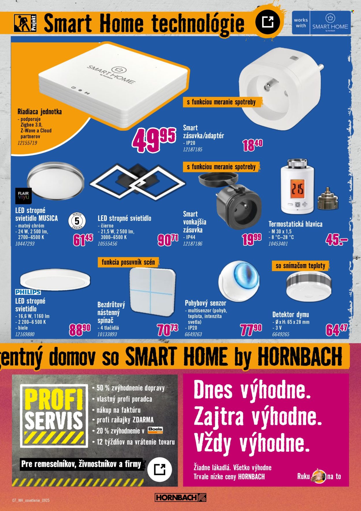Leták Hornbach - 24.9.2025 - 8.10.2025. Strana 7