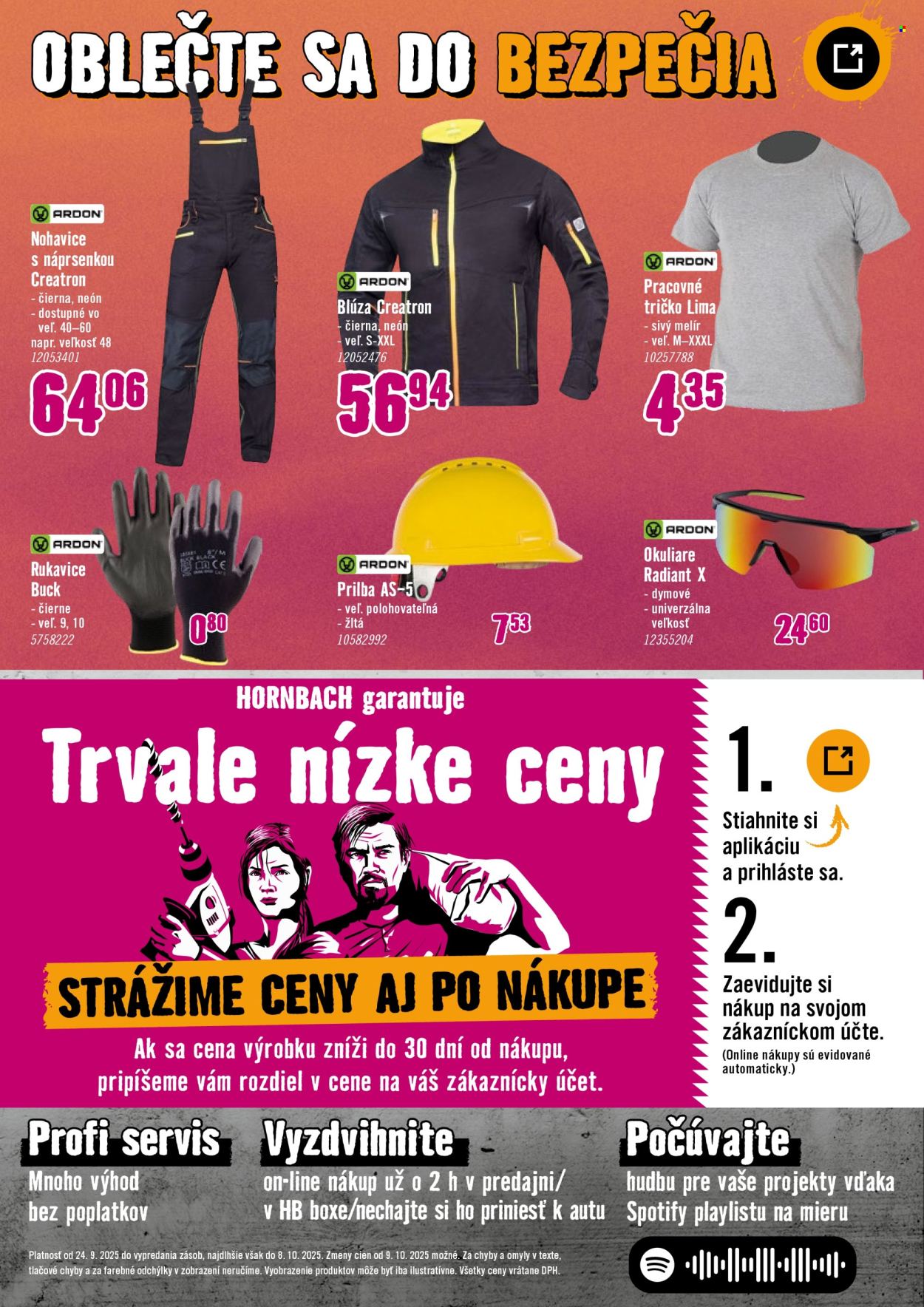 Leták Hornbach - 24.9.2025 - 8.10.2025. Strana 10