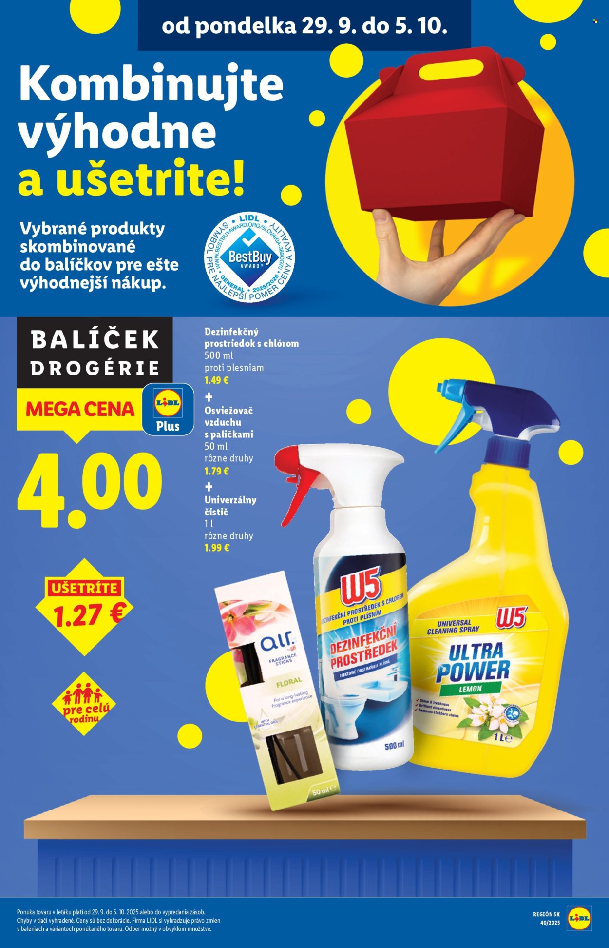 Leták Lidl - 29.9.2025 - 5.10.2025. Strana 24
