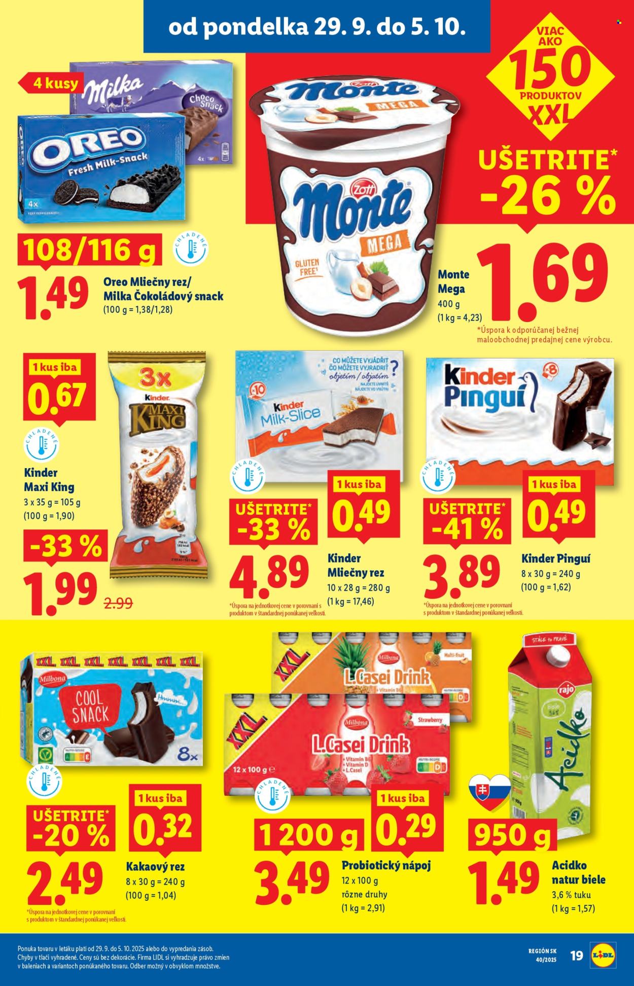 Leták Lidl - 29.9.2025 - 5.10.2025. Strana 29