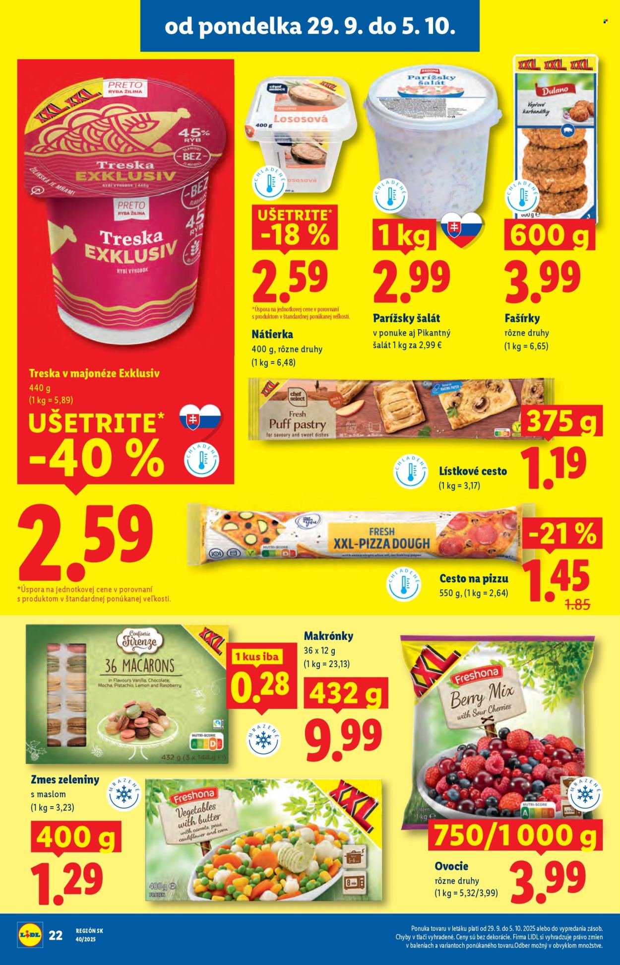 Leták Lidl - 29.9.2025 - 5.10.2025. Strana 32