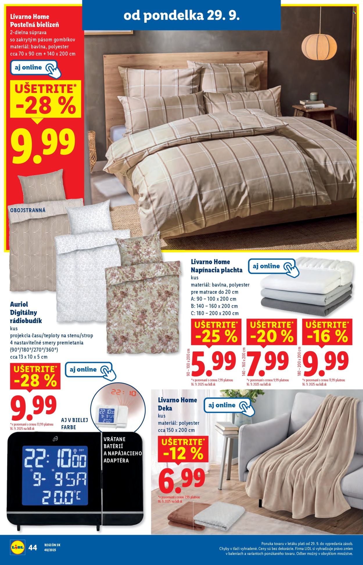 Leták Lidl - 29.9.2025 - 5.10.2025. Strana 58