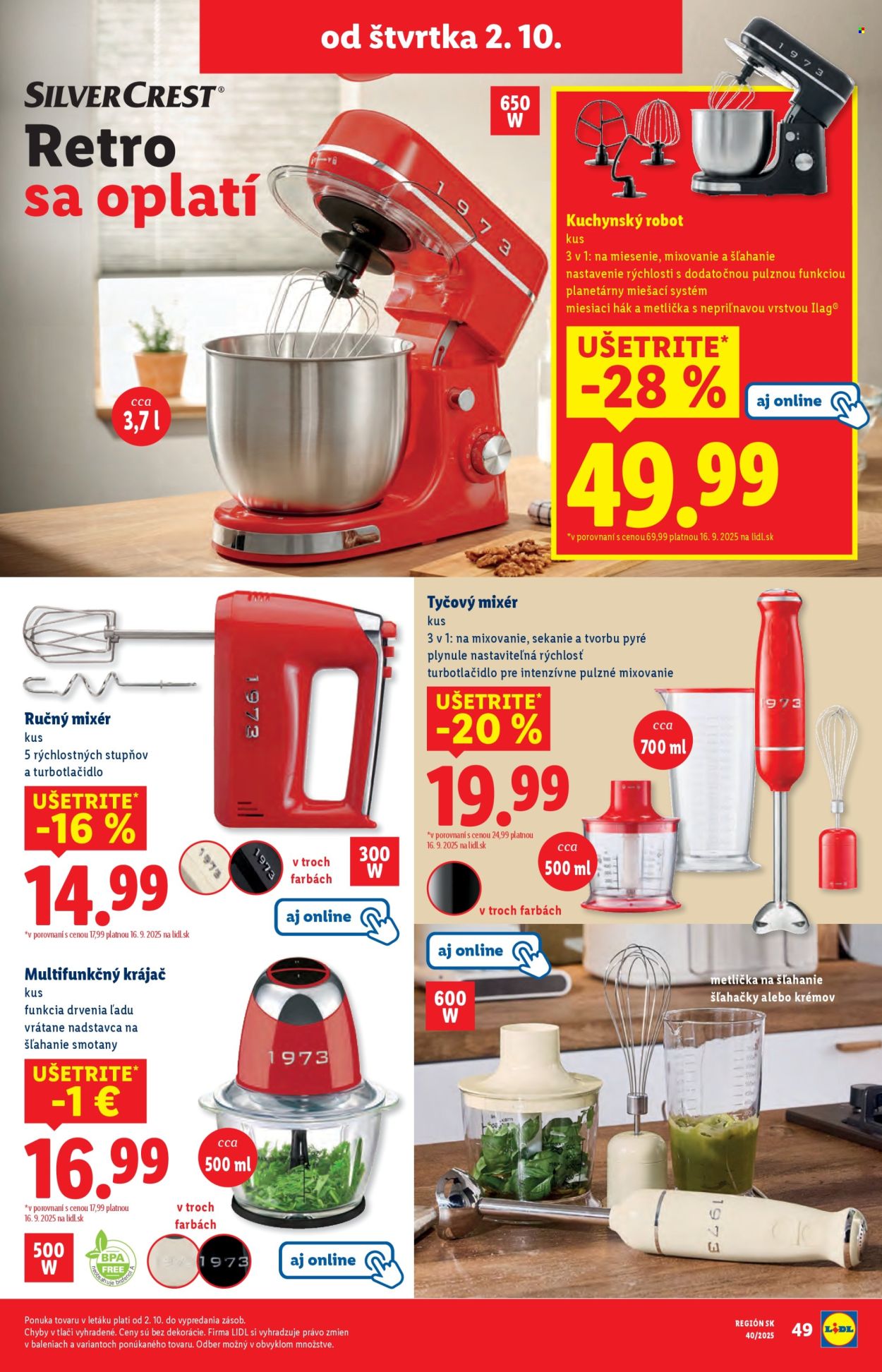 Leták Lidl - 29.9.2025 - 5.10.2025. Strana 79