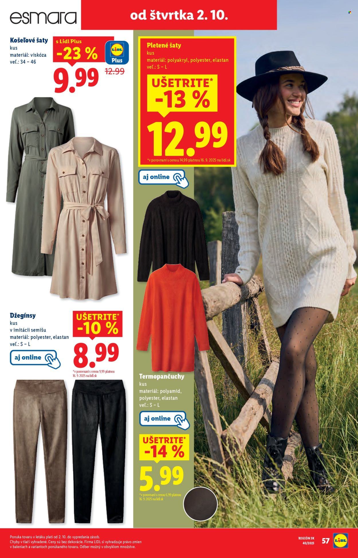 Leták Lidl - 29.9.2025 - 5.10.2025. Strana 87
