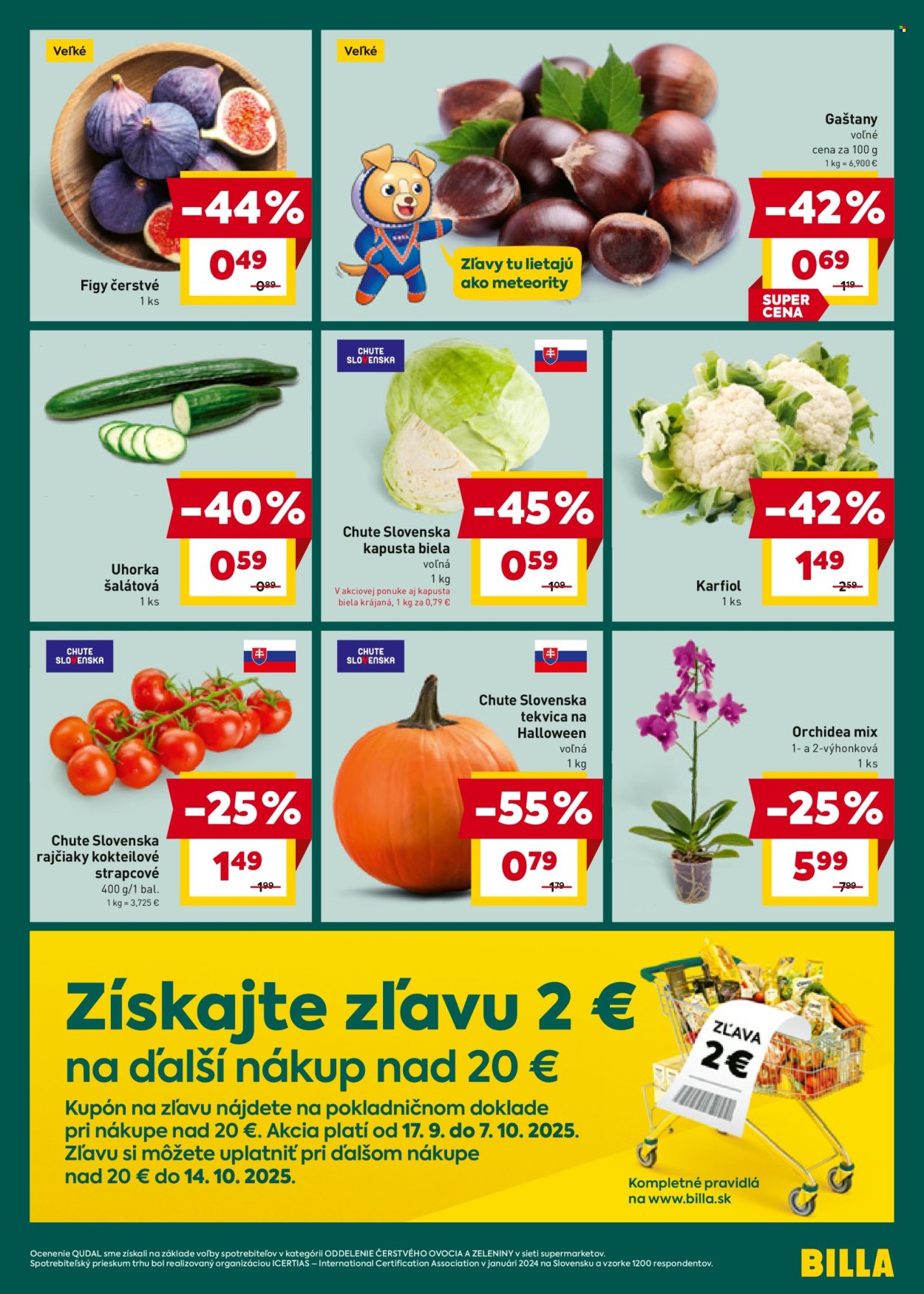 Leták Billa - 1.10.2025 - 7.10.2025. Strana 3