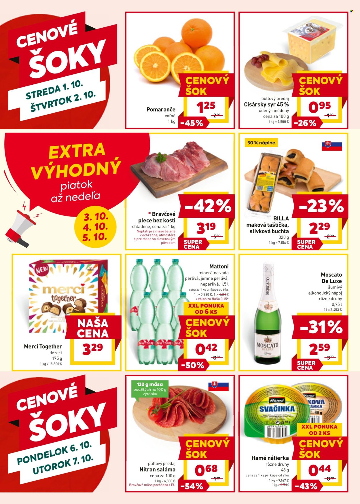Leták Billa - 1.10.2025 - 7.10.2025. Strana 20