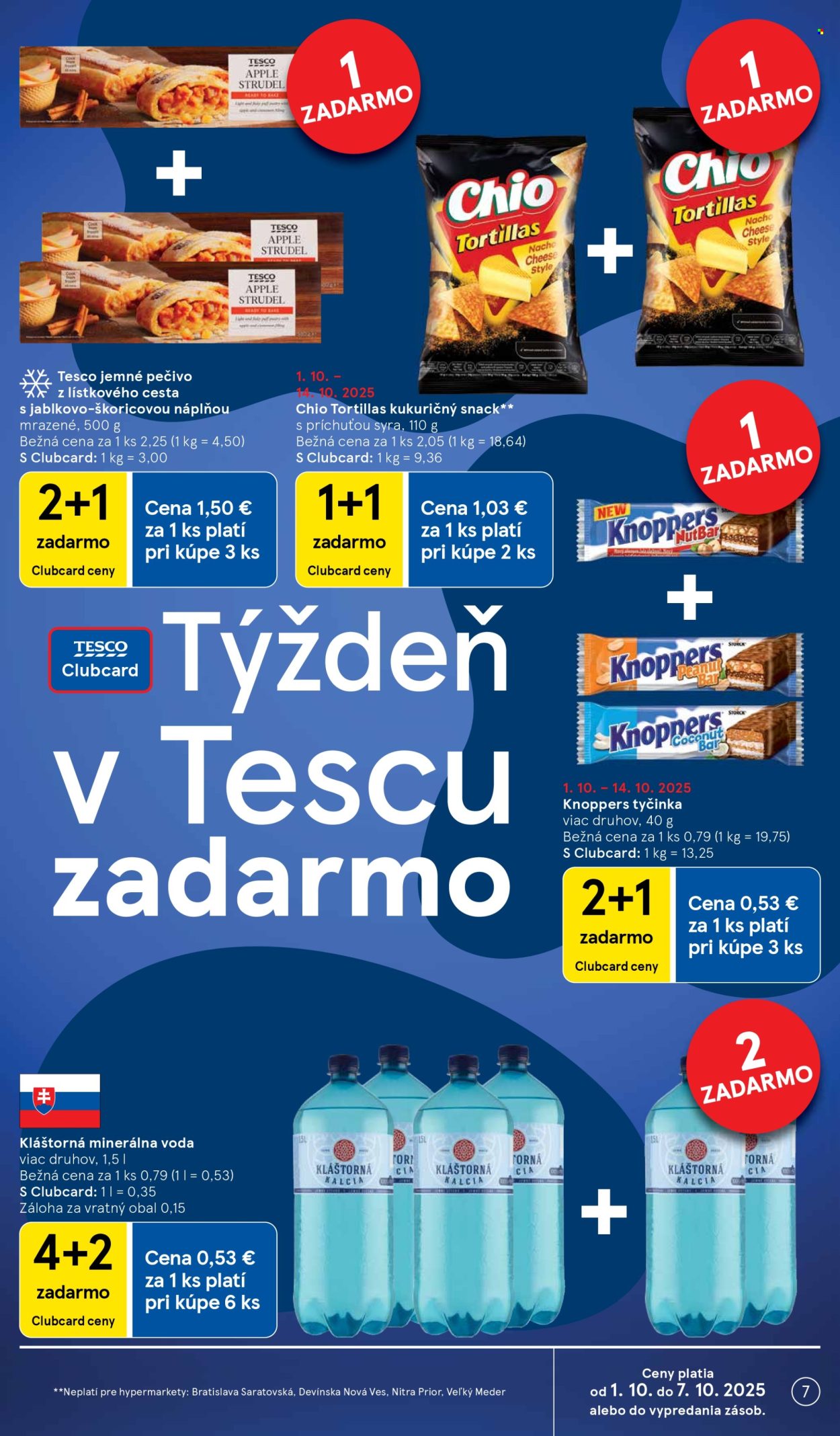 Leták TESCO - 1.10.2025 - 7.10.2025. Strana 7