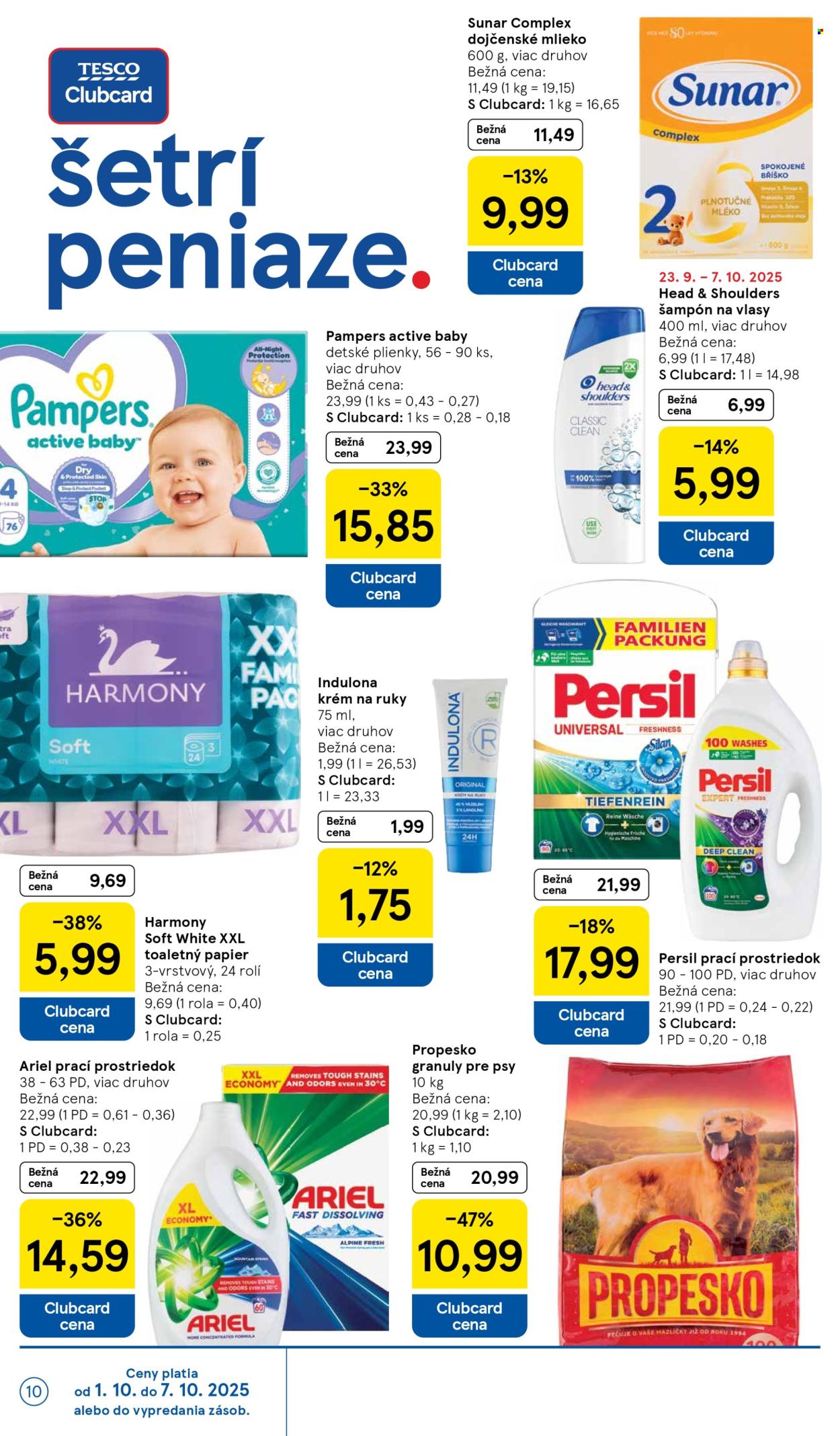 Leták TESCO - 1.10.2025 - 7.10.2025. Strana 10
