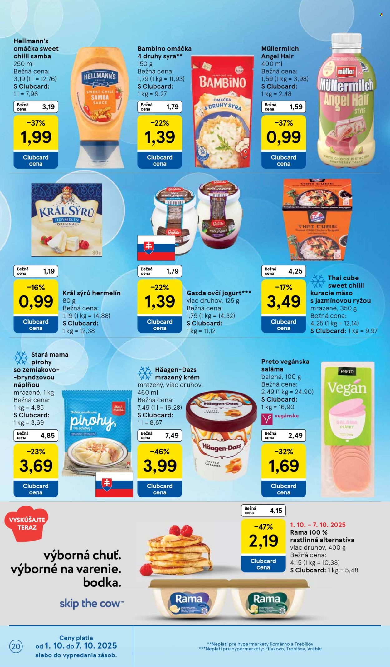 Leták TESCO - 1.10.2025 - 7.10.2025. Strana 20