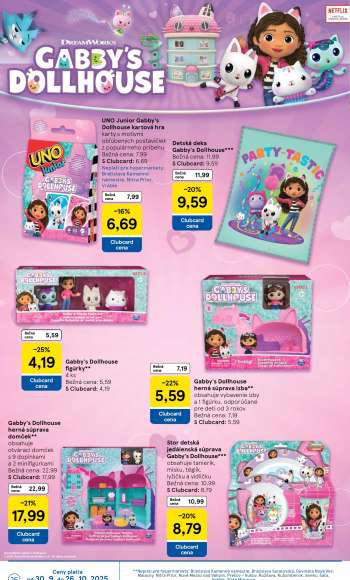 thumbnail - Stor detská jedálenská súprava Gabby's Dollhouse
