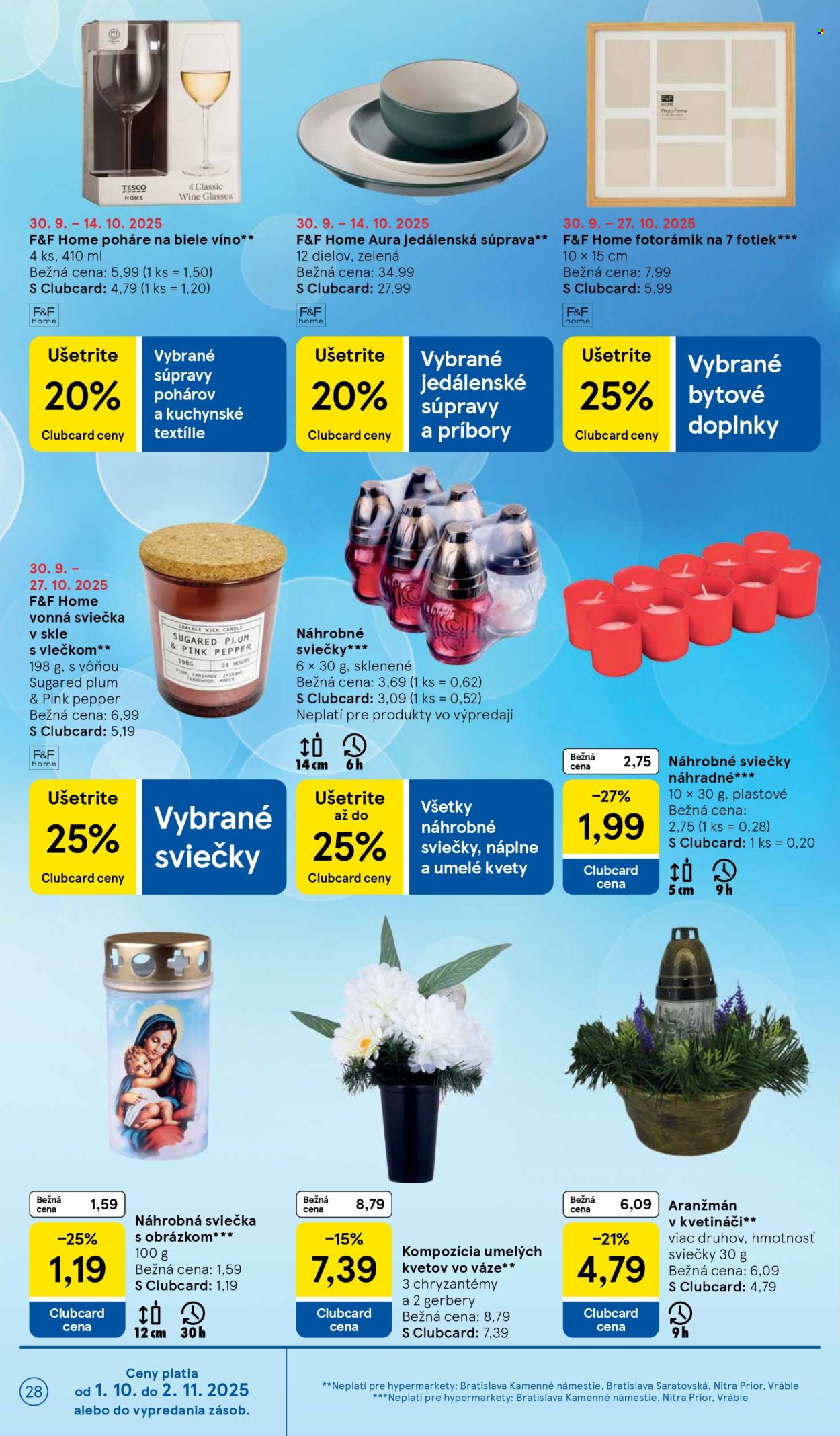 Leták TESCO - 1.10.2025 - 7.10.2025. Strana 28