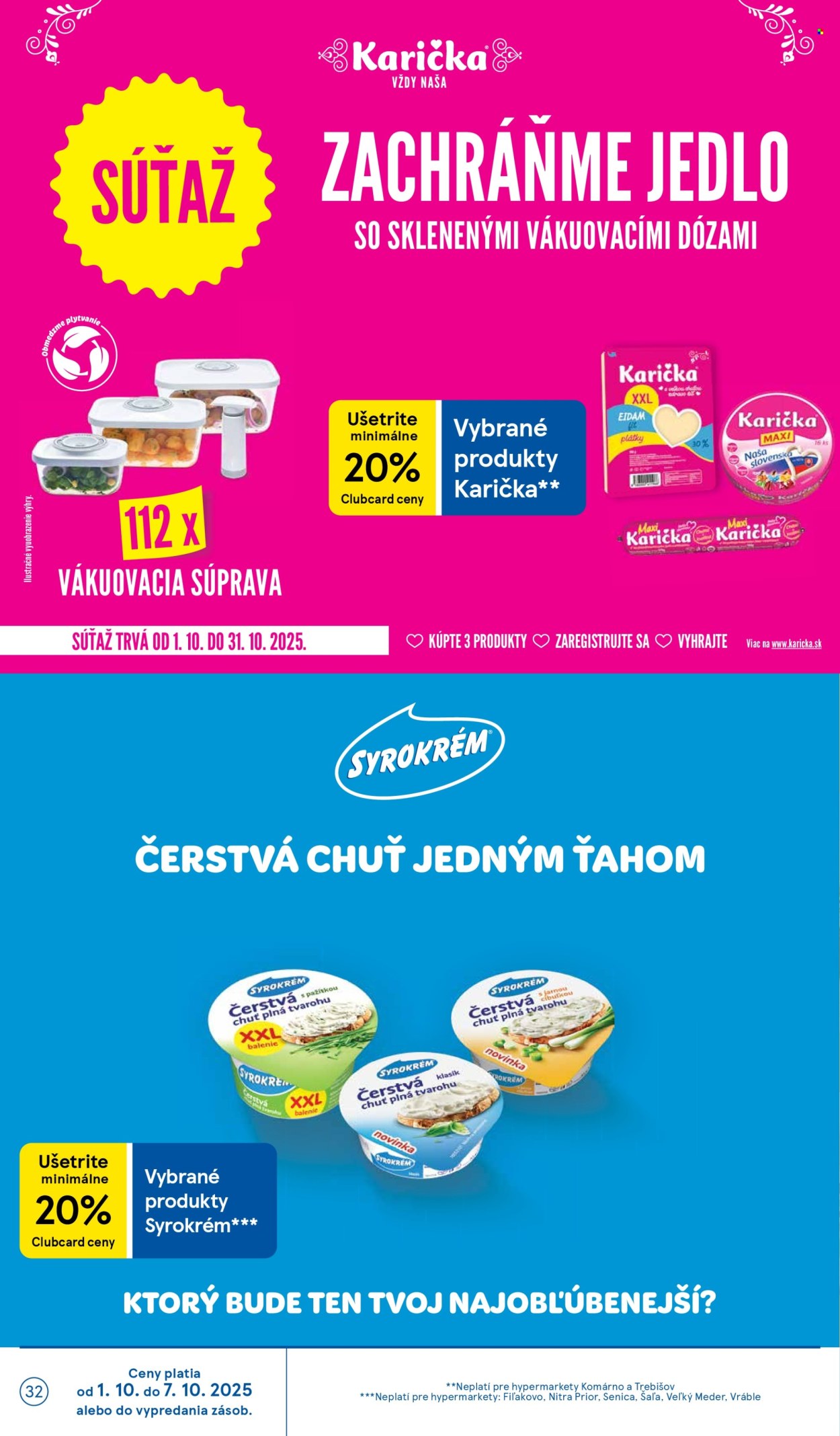 Leták TESCO - 1.10.2025 - 7.10.2025. Strana 32