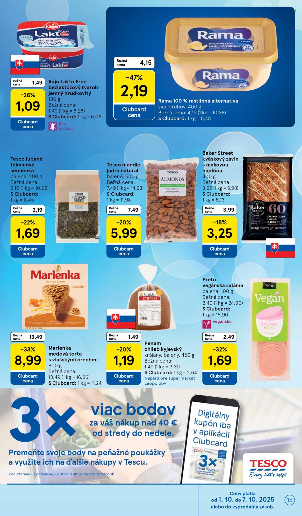 Leták TESCO supermarket - 1.10.2025 - 7.10.2025. Strana 15