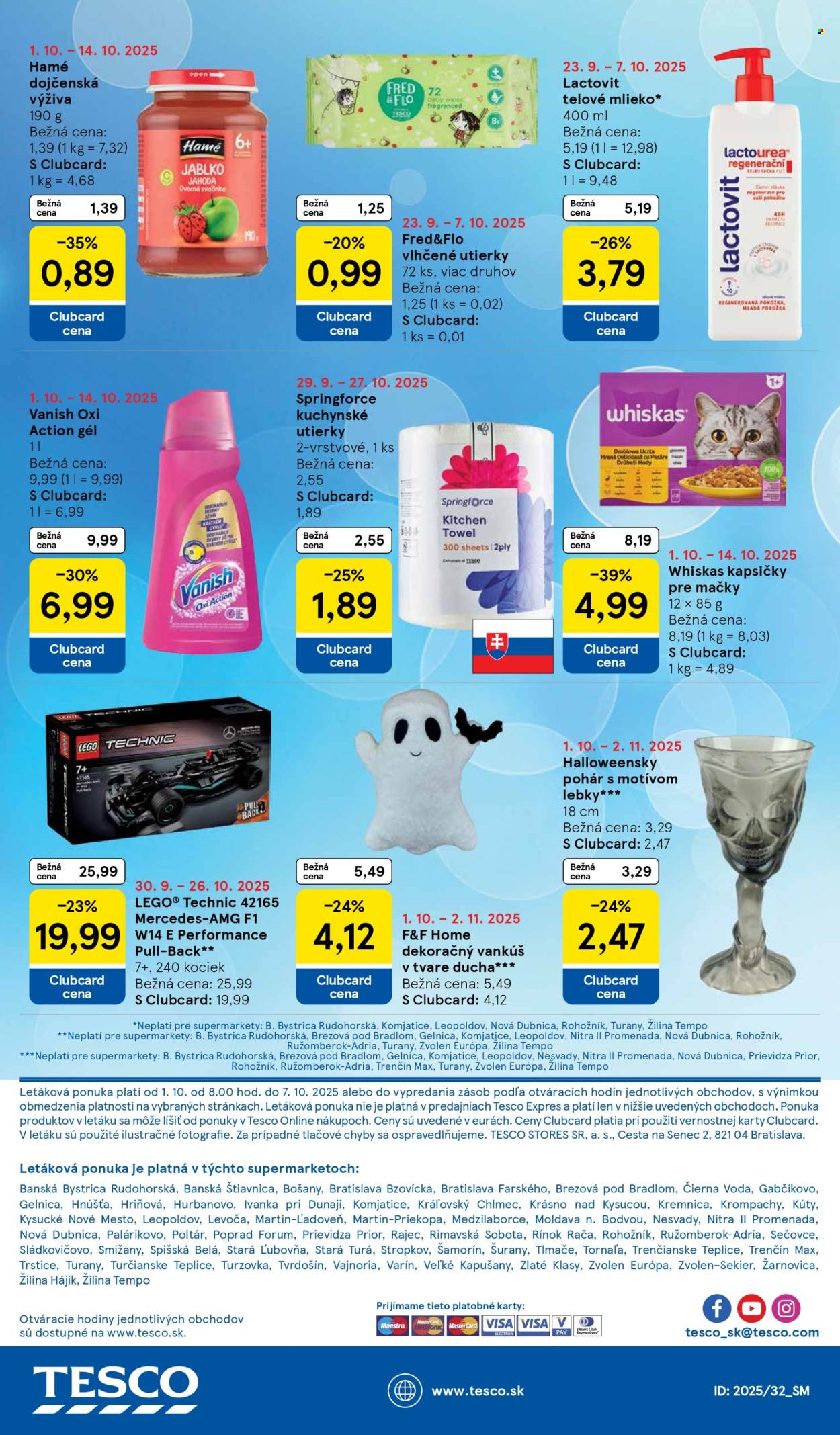 Leták TESCO supermarket - 1.10.2025 - 7.10.2025. Strana 17