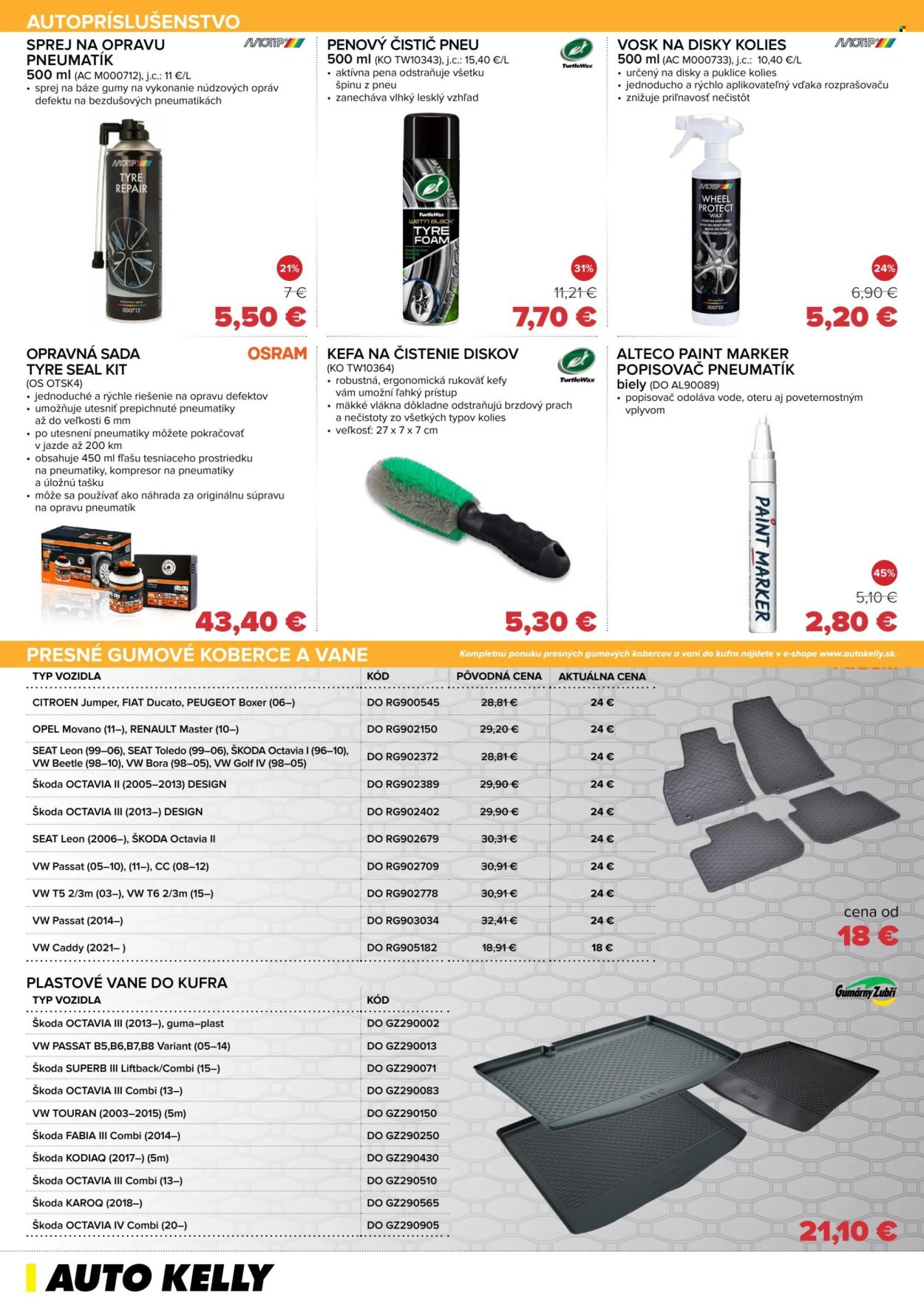 Leták Auto Kelly - 30.9.2025 - 27.10.2025. Strana 4