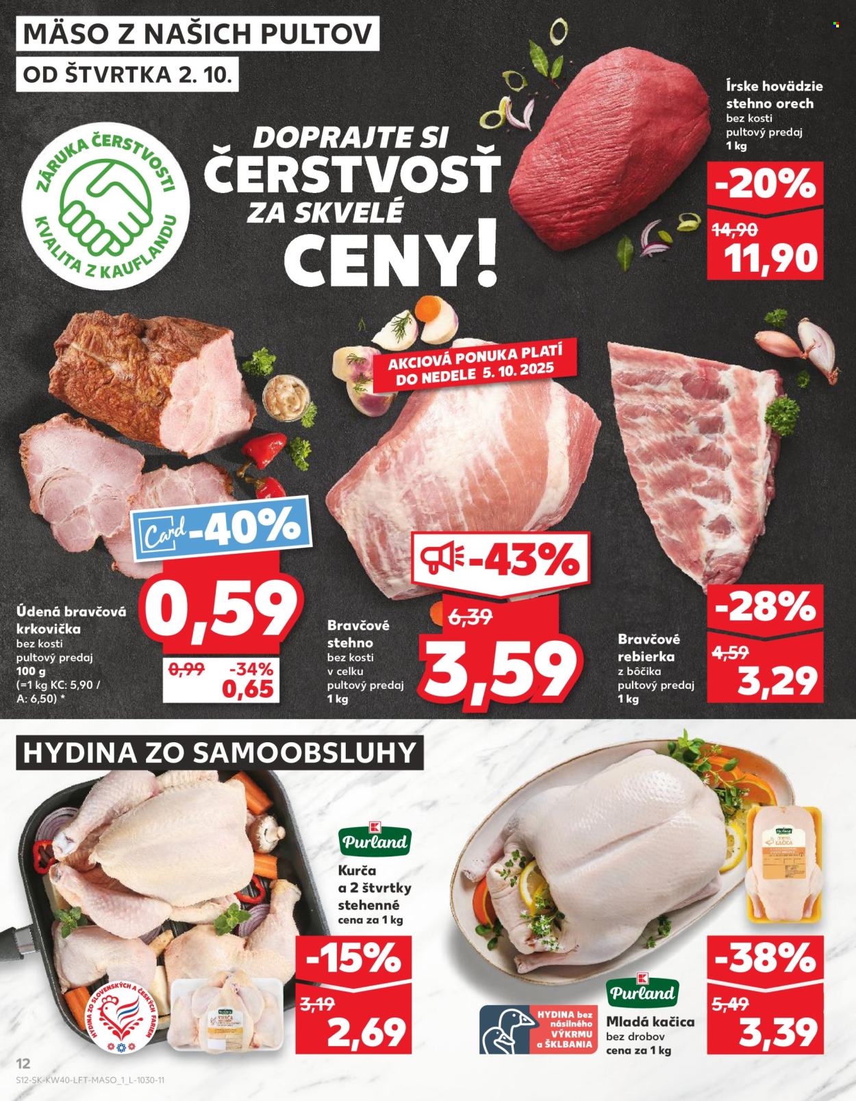 Leták Kaufland - 2.10.2025 - 8.10.2025. Strana 12