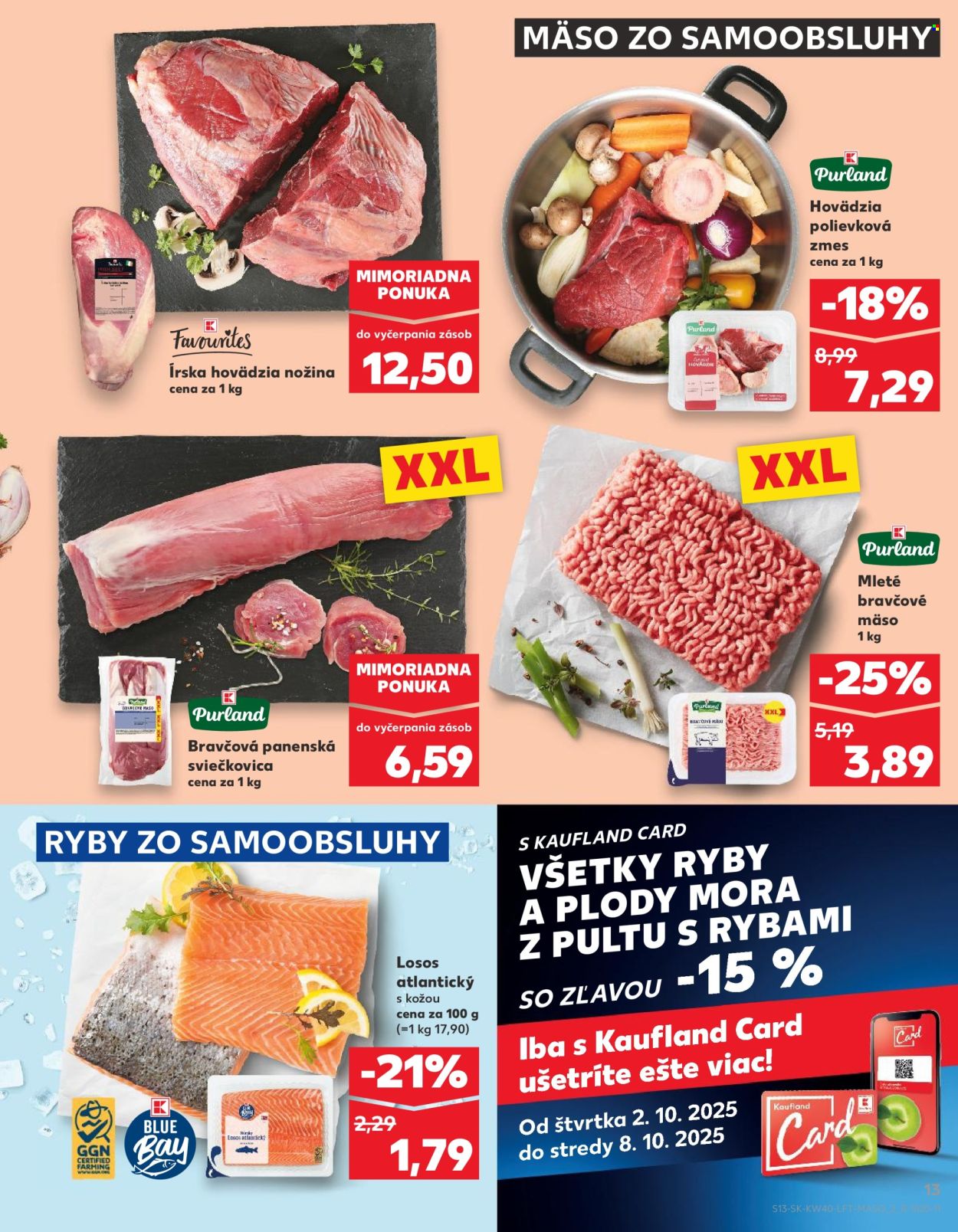 Leták Kaufland - 2.10.2025 - 8.10.2025. Strana 13