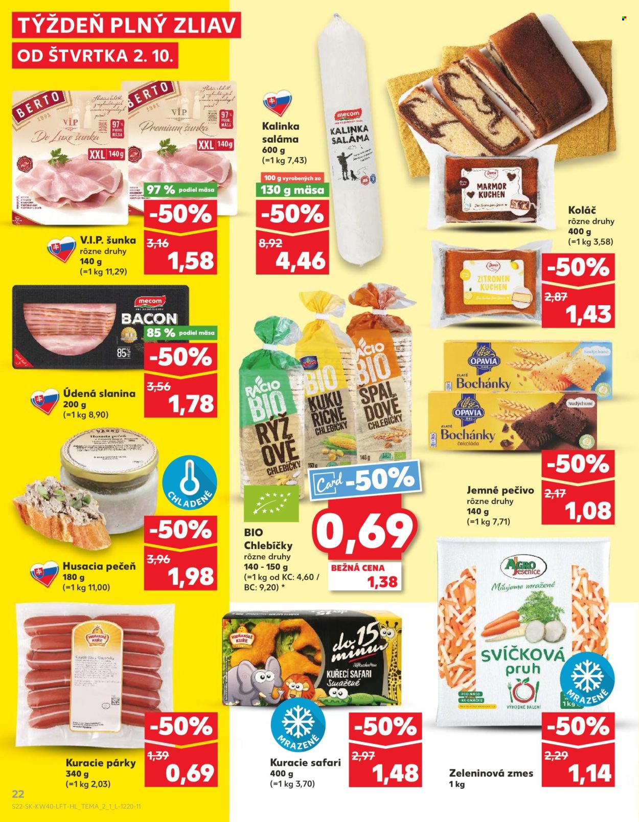 Leták Kaufland - 2.10.2025 - 8.10.2025. Strana 22