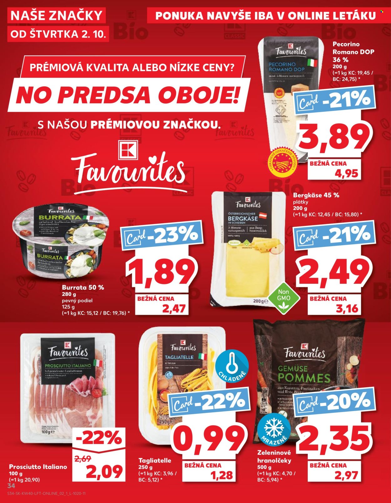 Leták Kaufland - 2.10.2025 - 8.10.2025. Strana 34
