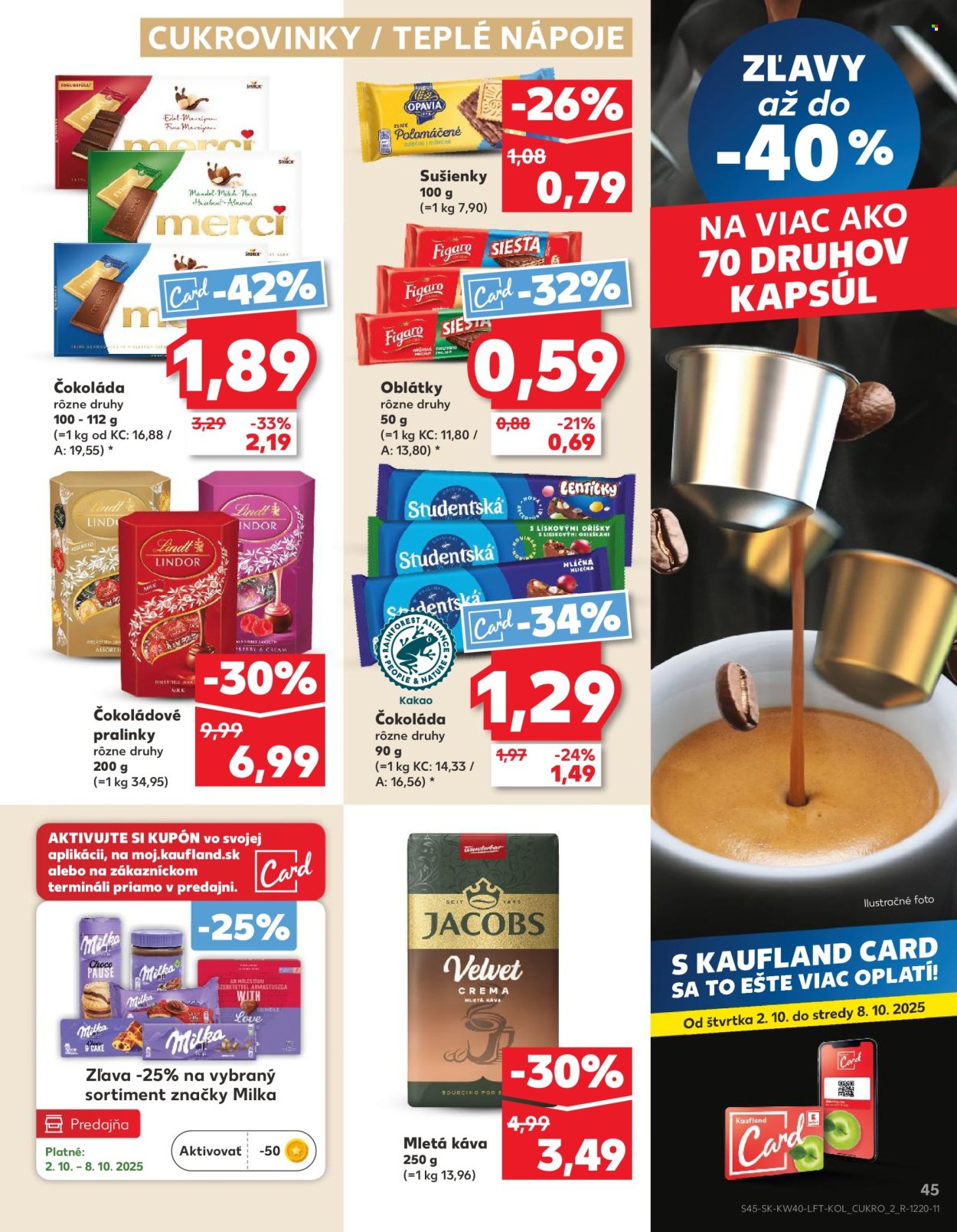 Leták Kaufland - 2.10.2025 - 8.10.2025. Strana 45
